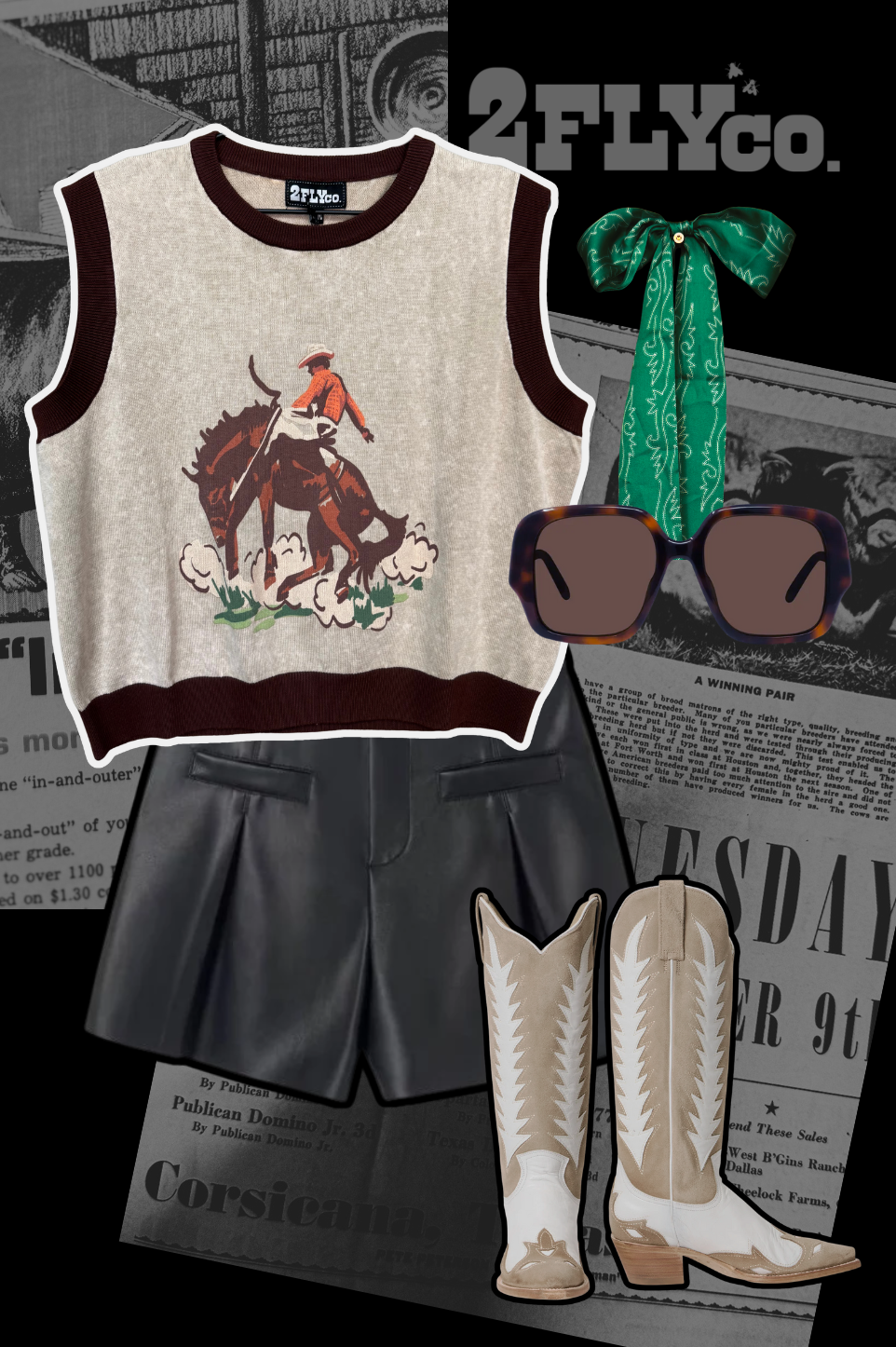 Buck Yeah Sweater Vest